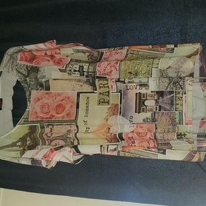 Plus size PARIS blouse